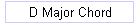 D Major Chord